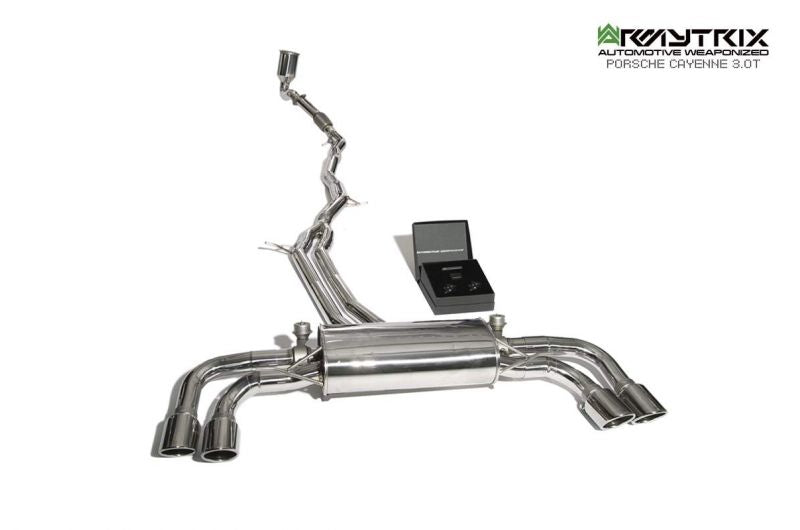 Armytrix Stainless Steel Valvetronic Cat Back Exhaust System