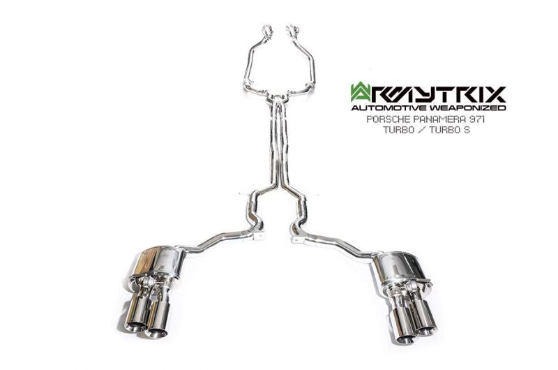 Armytrix Stainless Steel Valvetronic Cat Back Exhaust System