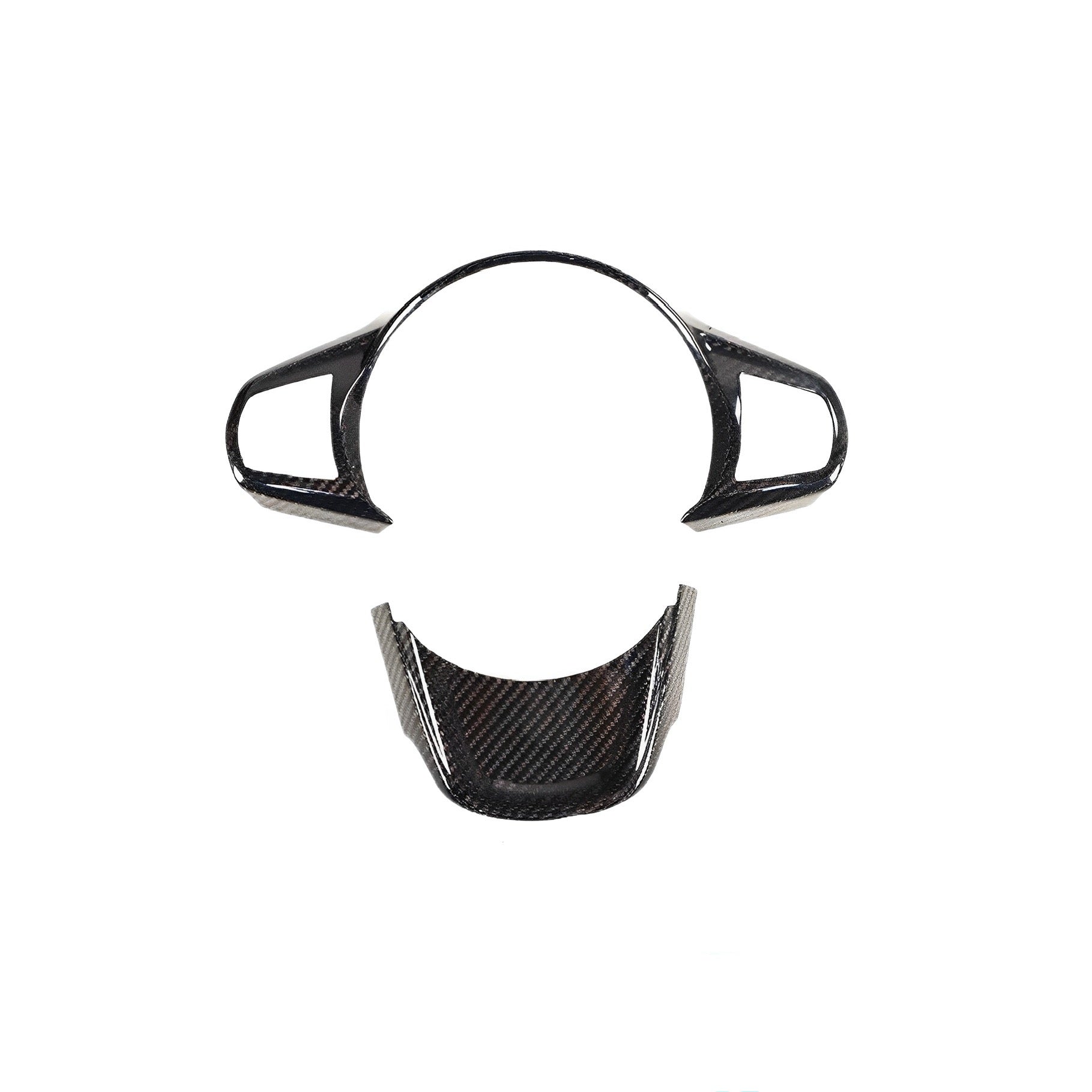 Steering Wheel Trim Carbon Fibre Toyota A90 Supra MK5 - Nine Motorsport