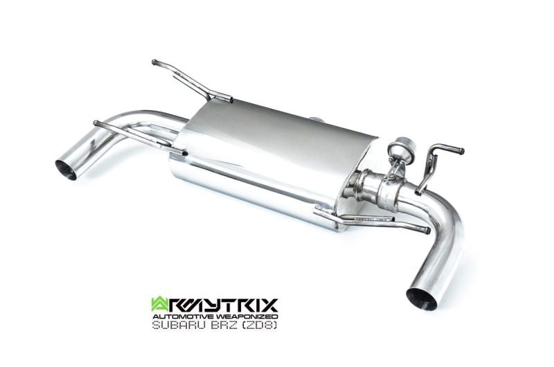 Armytrix Stainless Steel Valvetronic Cat Back Exhaust System Toyota GR86 ZN8 22+/Subaru BRZ ZD8 22+