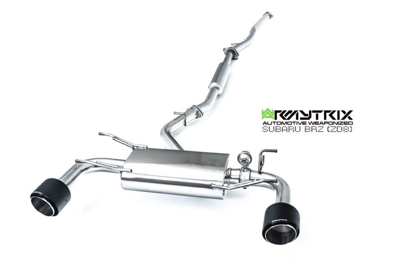 Armytrix Stainless Steel Valvetronic Cat Back Exhaust System Toyota GR86 ZN8 22+/Subaru BRZ ZD8 22+