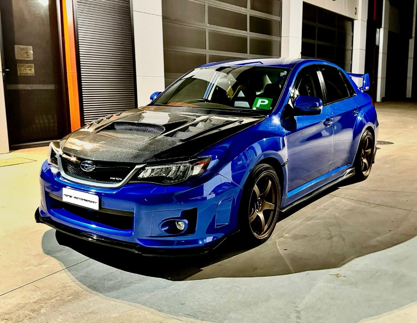 Subaru WRX G3 Impreza (11 - 14) Carbon Fibre Hood - Nine Motorsport