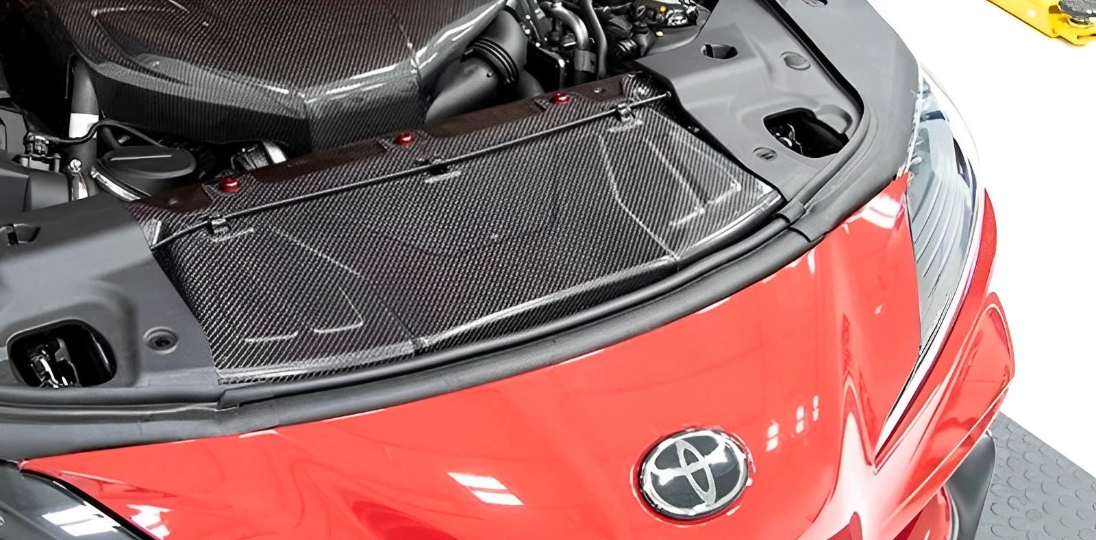Toyota A90 Supra Carbon Fibre Cooling Panel (Tray) - Nine Motorsport