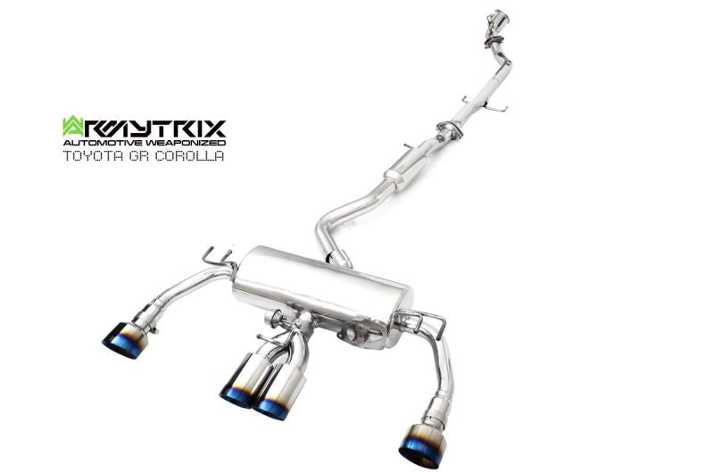 Armytrix Stainless Steel Valvetronic Cat Back Exhaust System