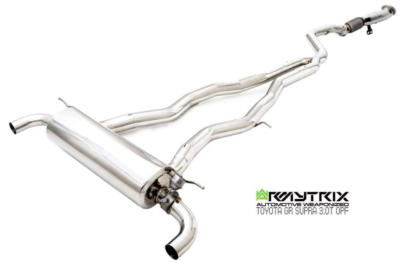 Armytrix Stainless Steel Valvetronic Cat Back Exhaust System Wireless Remote