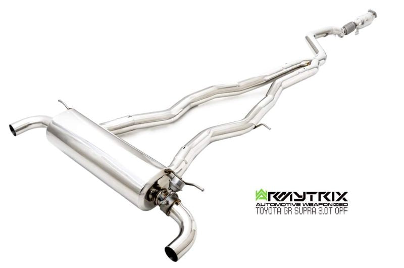 Armytrix Stainless Steel Valvetronic Cat Back Exhaust System Wireless Remote