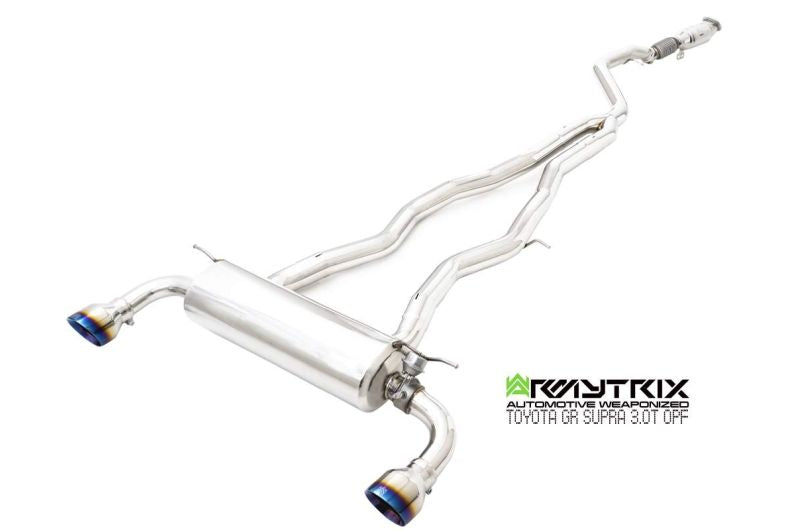 Armytrix Stainless Steel Valvetronic Cat Back Exhaust System Wireless Remote