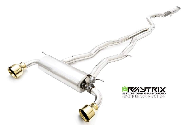 Armytrix Stainless Steel Valvetronic Cat Back Exhaust System Wireless Remote