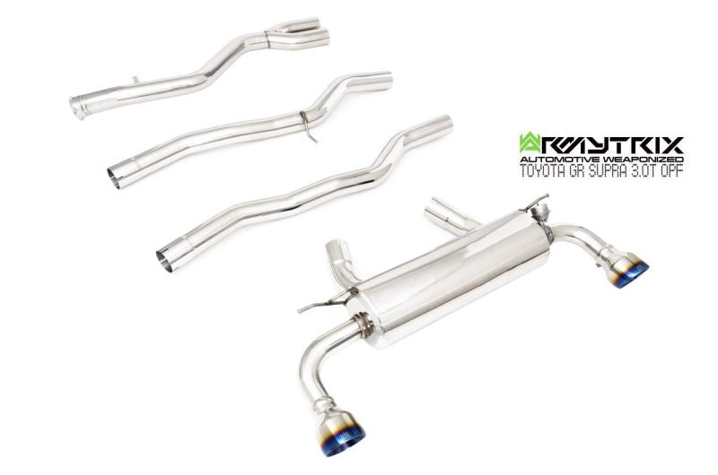 Armytrix Stainless Steel Valvetronic Cat Back Exhaust System Wireless Remote