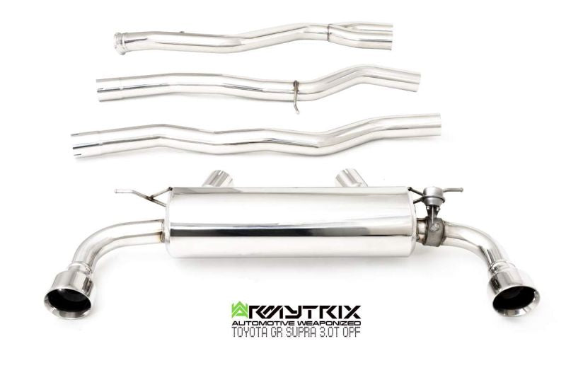 Armytrix Stainless Steel Valvetronic Cat Back Exhaust System Wireless Remote