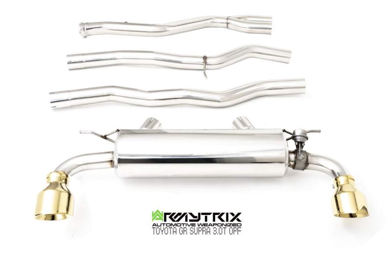 Armytrix Stainless Steel Valvetronic Cat Back Exhaust System Wireless Remote