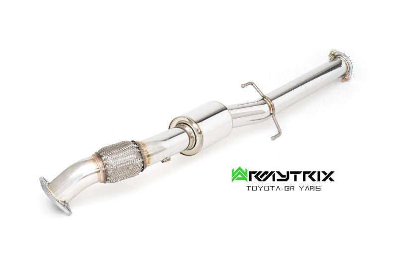 Armytrix Stainless Steel Valvetronic Turbo Back Exhaust System - Ceramic Coated Downpipe Toyota GR Yaris Track Edition 20+
