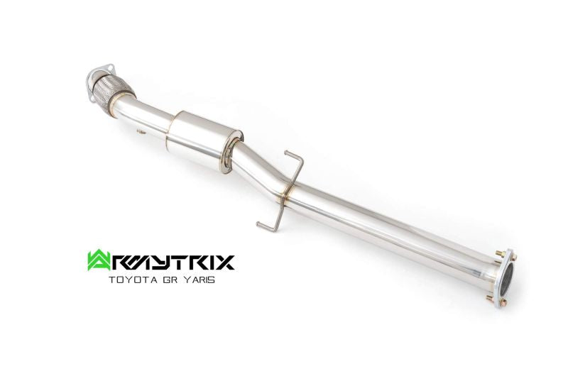 Armytrix Stainless Steel Valvetronic Turbo Back Exhaust System - Ceramic Coated Downpipe Toyota GR Yaris Track Edition 20+