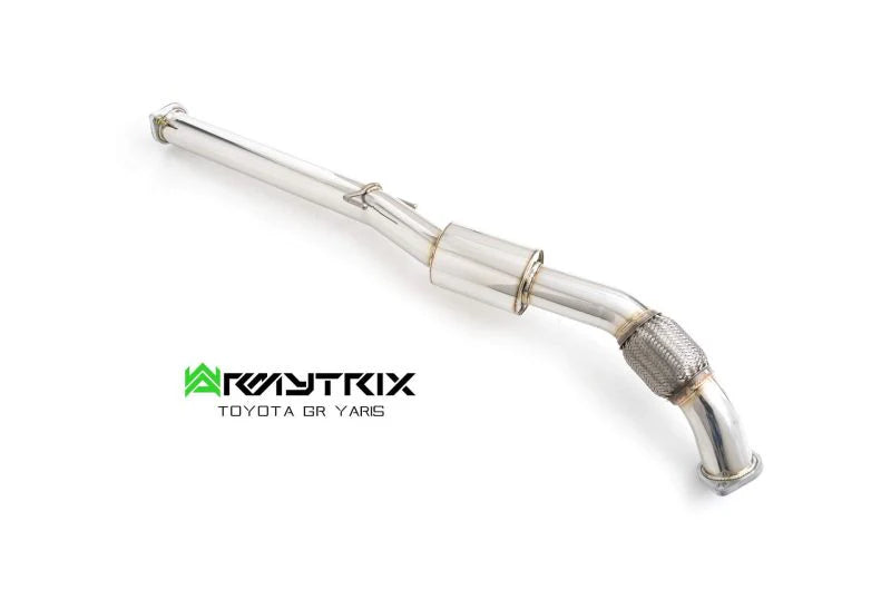 Armytrix Stainless Steel Valvetronic Turbo Back Exhaust System - Ceramic Coated Downpipe Toyota GR Yaris Track Edition 20+