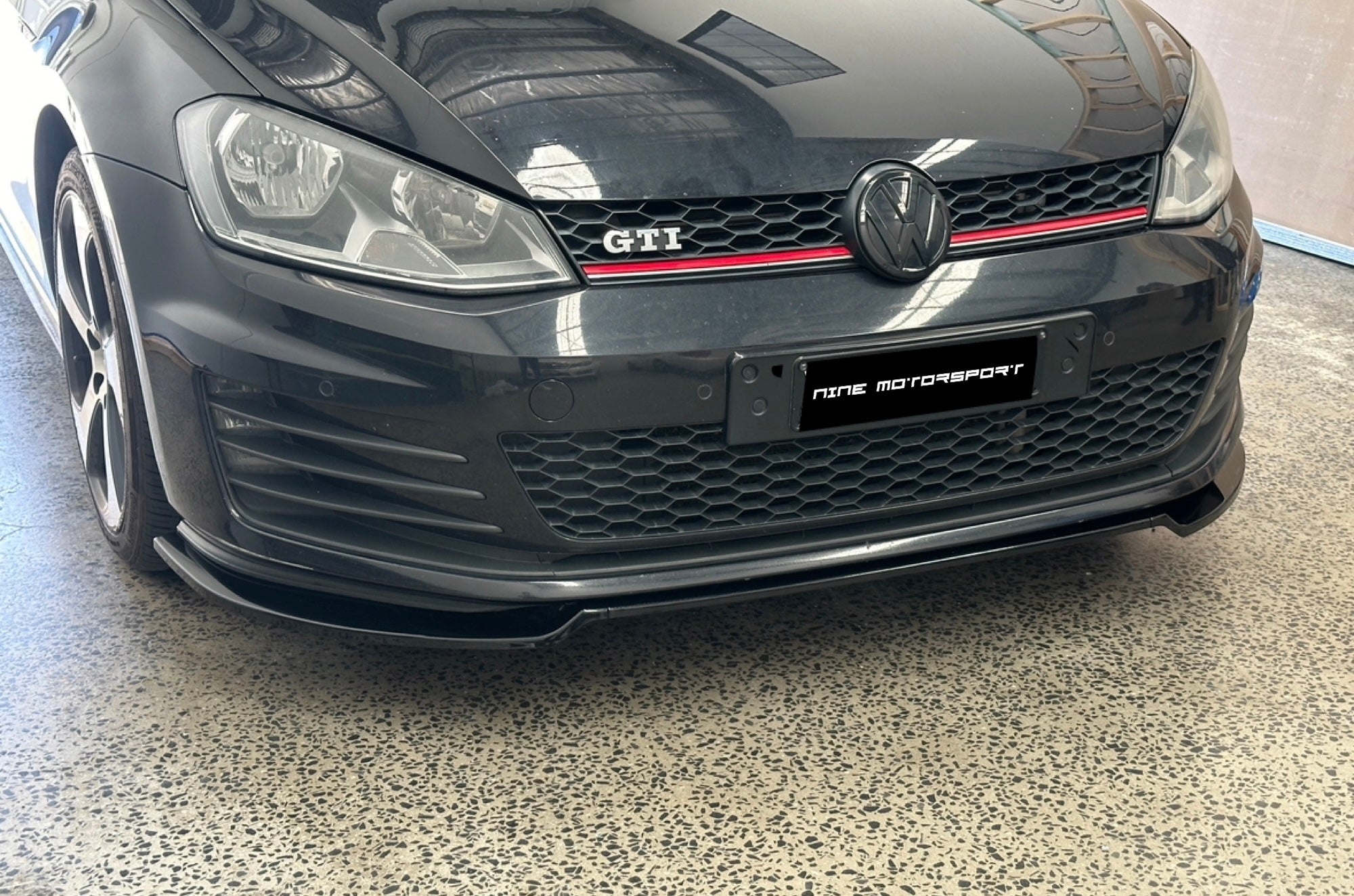 Volkswagen GOLF 7/7.5 GTI/R Front Lip - Nine Motorsport