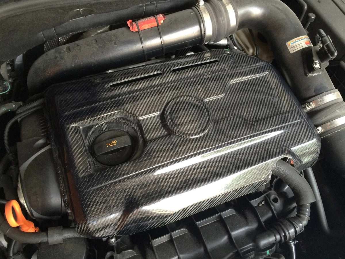 Volkswagen Golf MK6 GTI (2009 - 2012) Carbon Fibre Engine Cover - Nine Motorsport