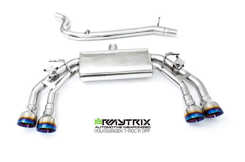 Armytrix Stainless Steel Valvetronic Cat Back Exhaust System
