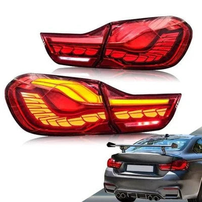 2014-2020 BMW M4 F82 & 4 SERIES GTS OLED SEQUENTIAL TAIL LIGHTS