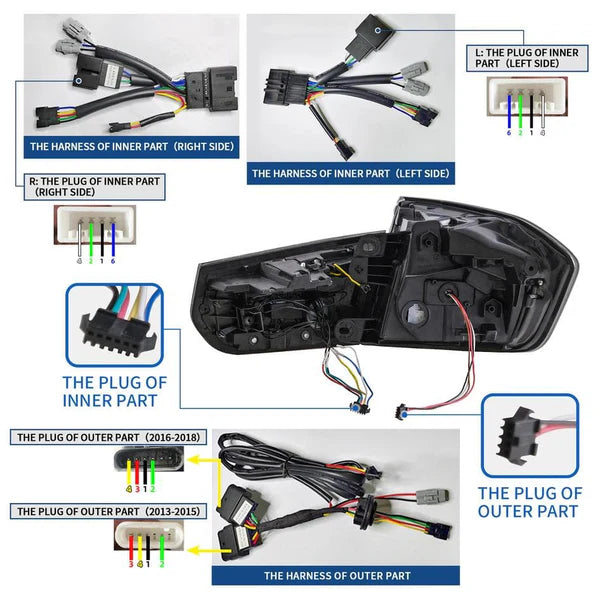 2012-2018 BMW F80 F30 F35 3 SERIES OLED SEQUENTIAL TAIL LIGHTS