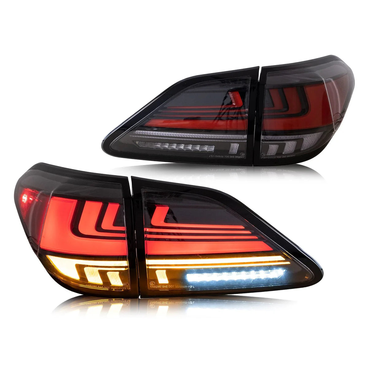 2009-2014 LEXUS RX270 RX330 RX350 RX450H LED DYNAMIC TAIL LIGHTS