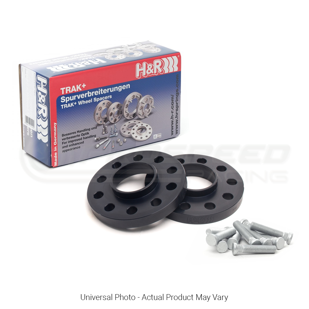 H&R Trak+ DRS Wheel Spacers PAIR 5mm Black Ford Mustang FM/FN 15+