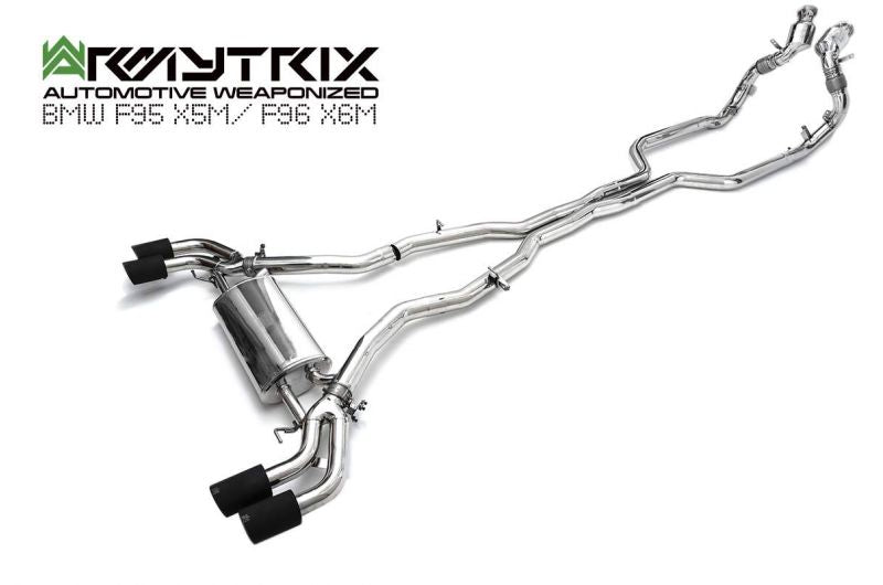 Armytrix Stainless Steel Valvetronic Cat Back Exhaust System BMW X5M F95/X6M F96 20+