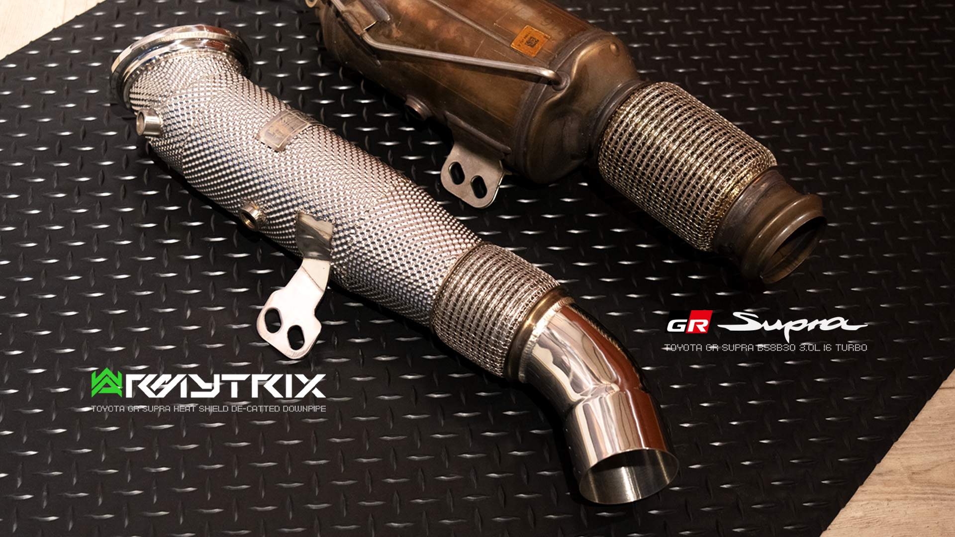 Armytrix High Performance Downpipe BMW 840i G14/G15/G16 19+/X5 G05/X6 G06 40i 19+/Z4 G29 18+/GR Supra A90 19+ (Non-OPF)