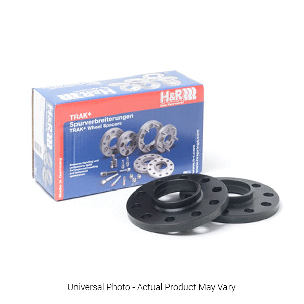 H&R Trak+ DR Wheel Spacers PAIR 10mm Black M14x1.5, 40mm Long, VW/Audi Ball, 17mm Head