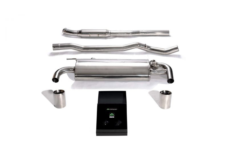 Armytrix Stainless Steel Valvetronic Cat Back Exhaust System BMW M135i xDrive F40 OPF 19+
