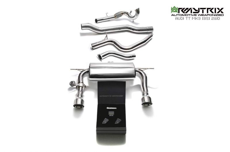 Armytrix Stainless Steel Valvetronic Cat Back Exhaust System BMW M340i G20 19+ Sedan Only