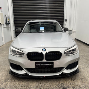 BMW F20 | F21 (15-19) Dual Slat Front Grille Gloss Black