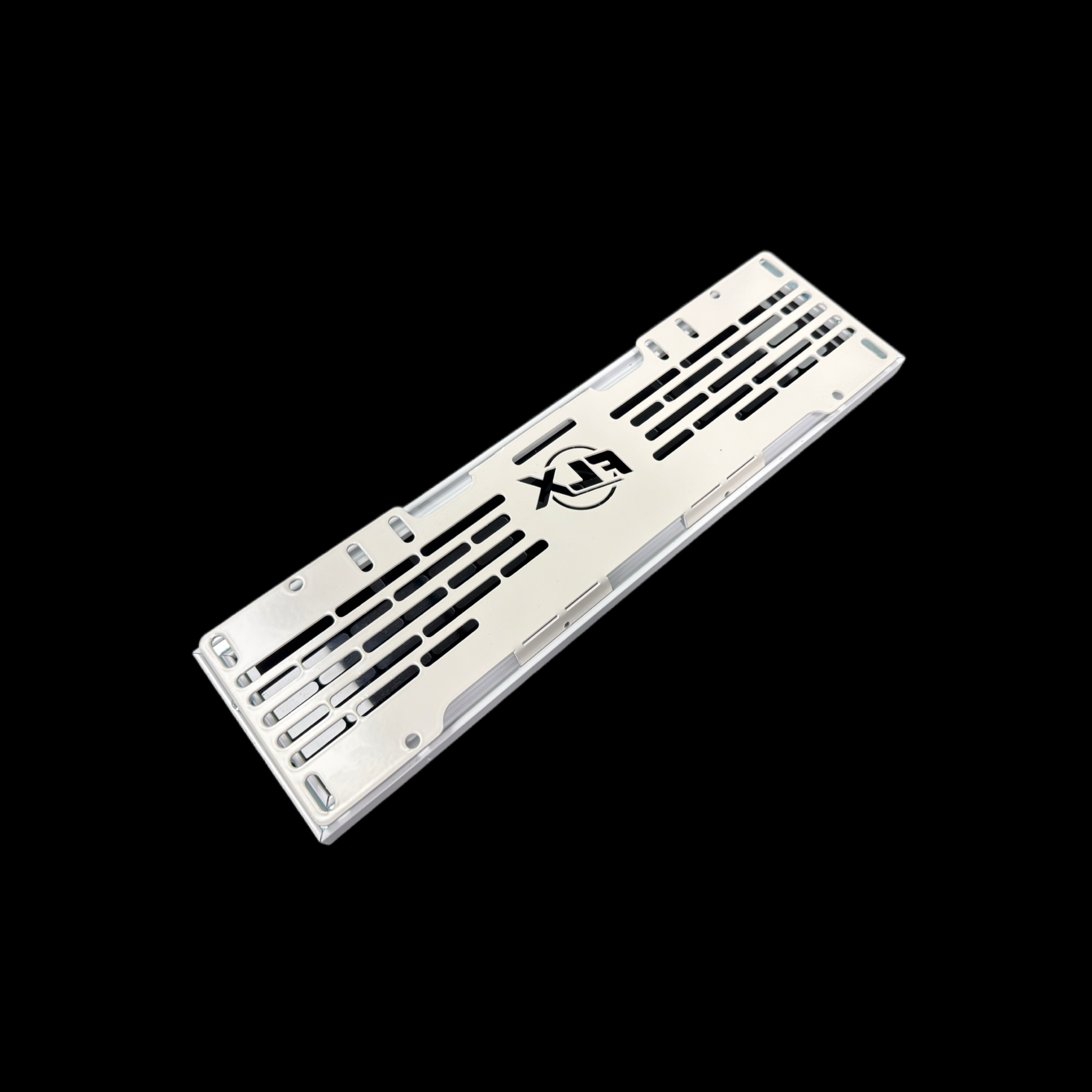 Number Plate Cover - FLX 6 Character/digit VIC Plates Matte White