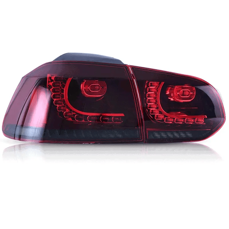 2008-2013 VW GOLF MK6R STYLE SEQUENTIAL LED TAIL LIGHTS