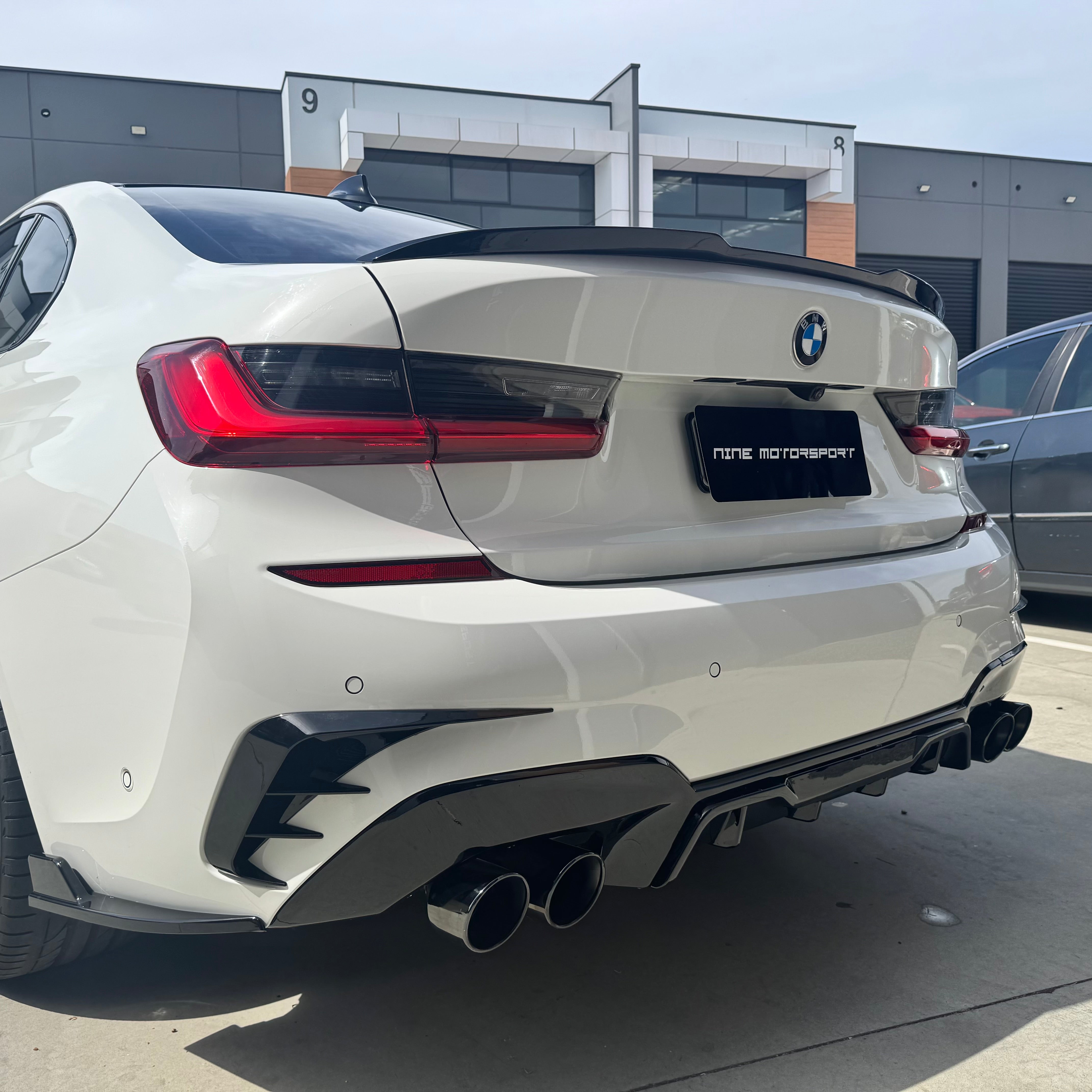 BMW 3 Series G20 dual Exhaust Tips