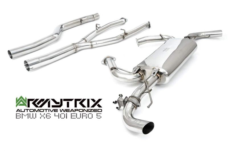 Armytrix Stainless Steel Valvetronic Cat Back Exhaust System BMW X5 40i G05/X6 40i G06 19+