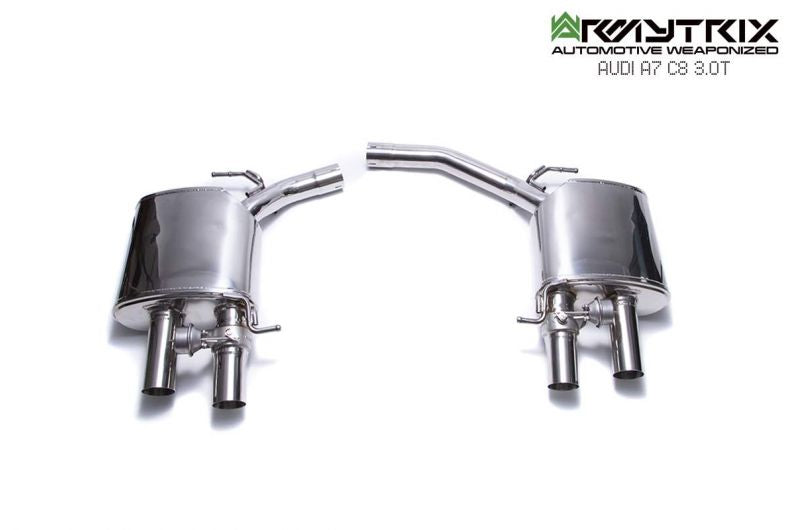 Armytrix Stainless Steel Valvetronic Cat Back Exhaust System Audi A6/A7 C8 Avant / Sportback 18+