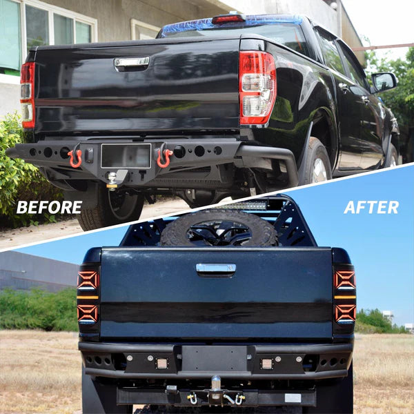 2011-2022 FORD RANGER PX2 PX3 SEQUENTIAL X LED TAIL LIGHTS