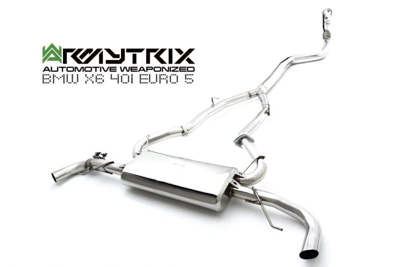 Armytrix Stainless Steel Valvetronic Cat Back Exhaust System BMW X5 40i G05/X6 40i G06 19+