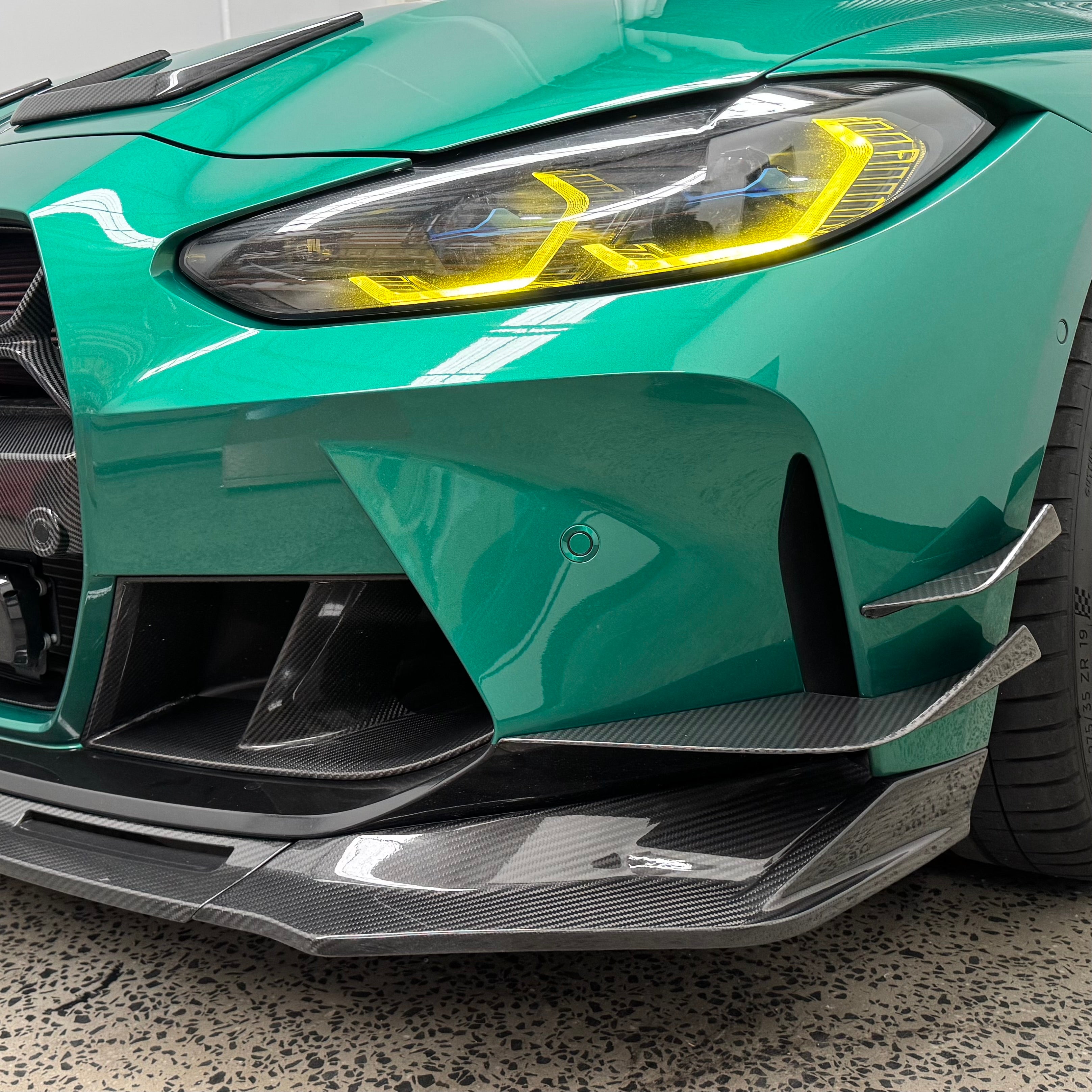 BMW G80 G81 M3 | G82 G83 Dry Carbon Fibre Front Canards
