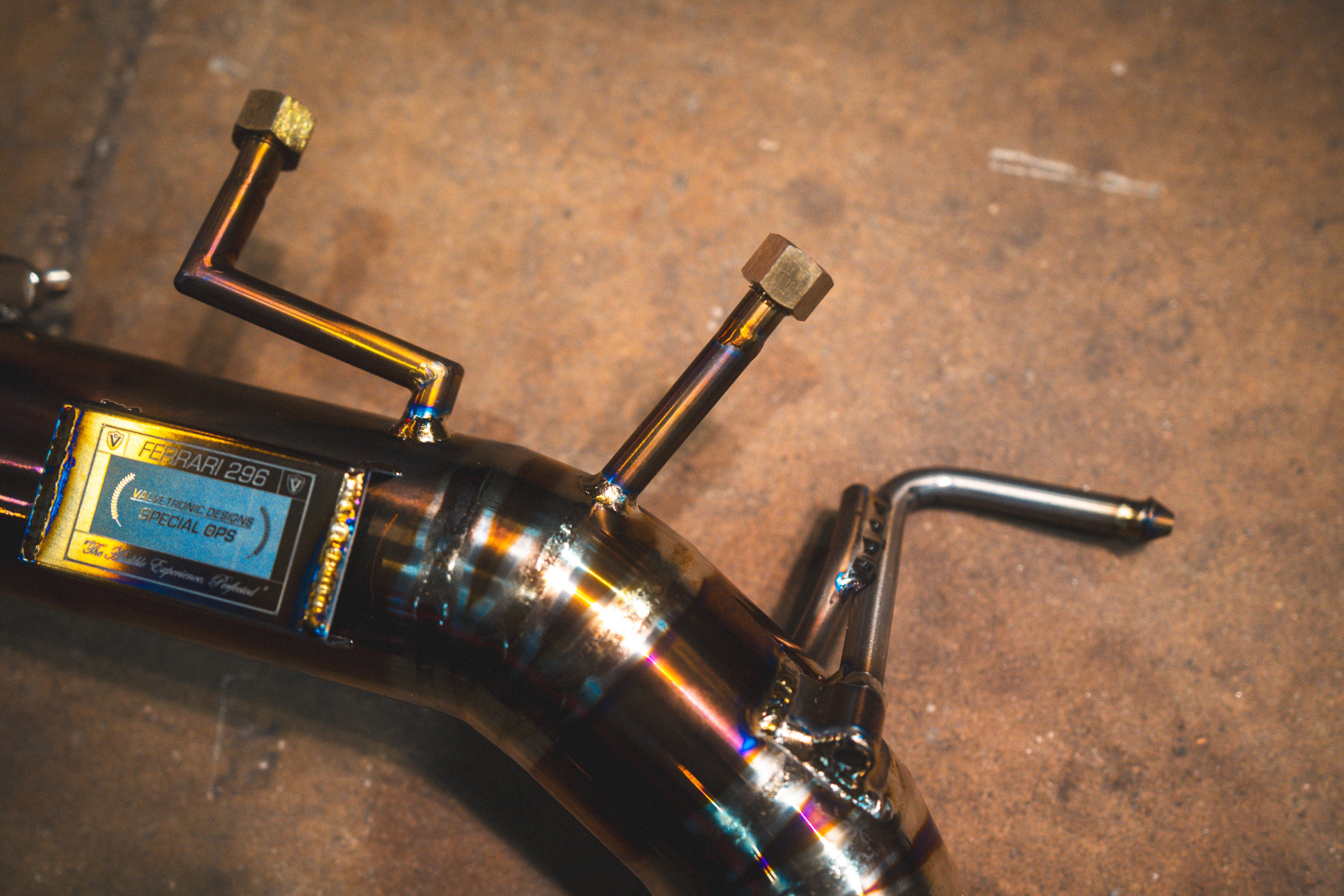 Ferrari 296 GTB/GTS Sport Exhaust System