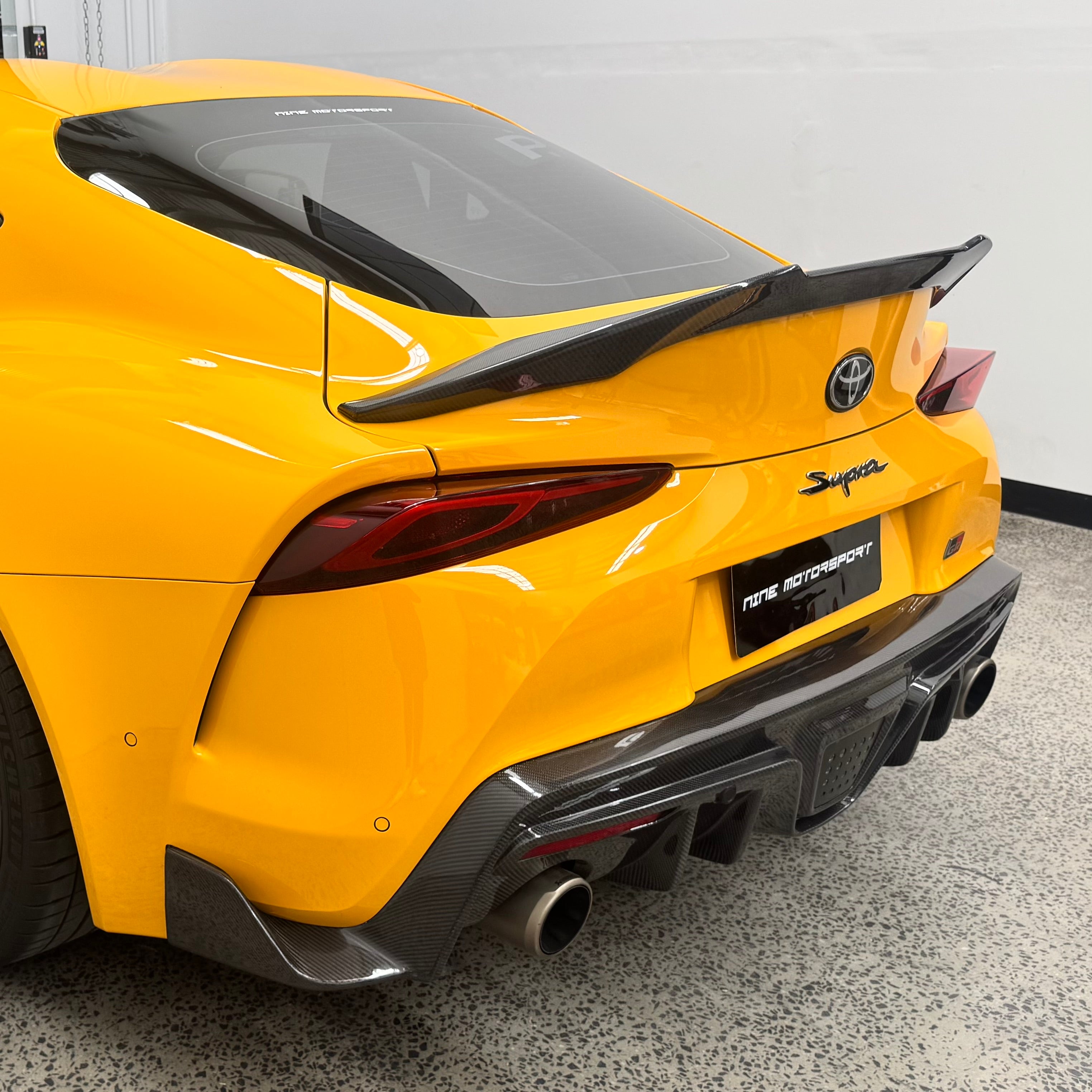 A90 Toyota Supra MK5 Duckbill Carbon Fibre Rear Spoiler (19-24)