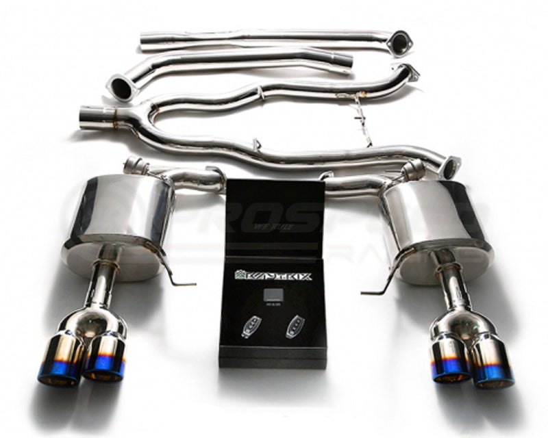 Armytrix Stainless Steel Valvetronic Cat Back Exhaust System BMW 535i F10 10-17