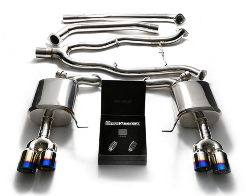 Armytrix Stainless Steel Valvetronic Cat Back Exhaust System BMW 535i F10 10-17