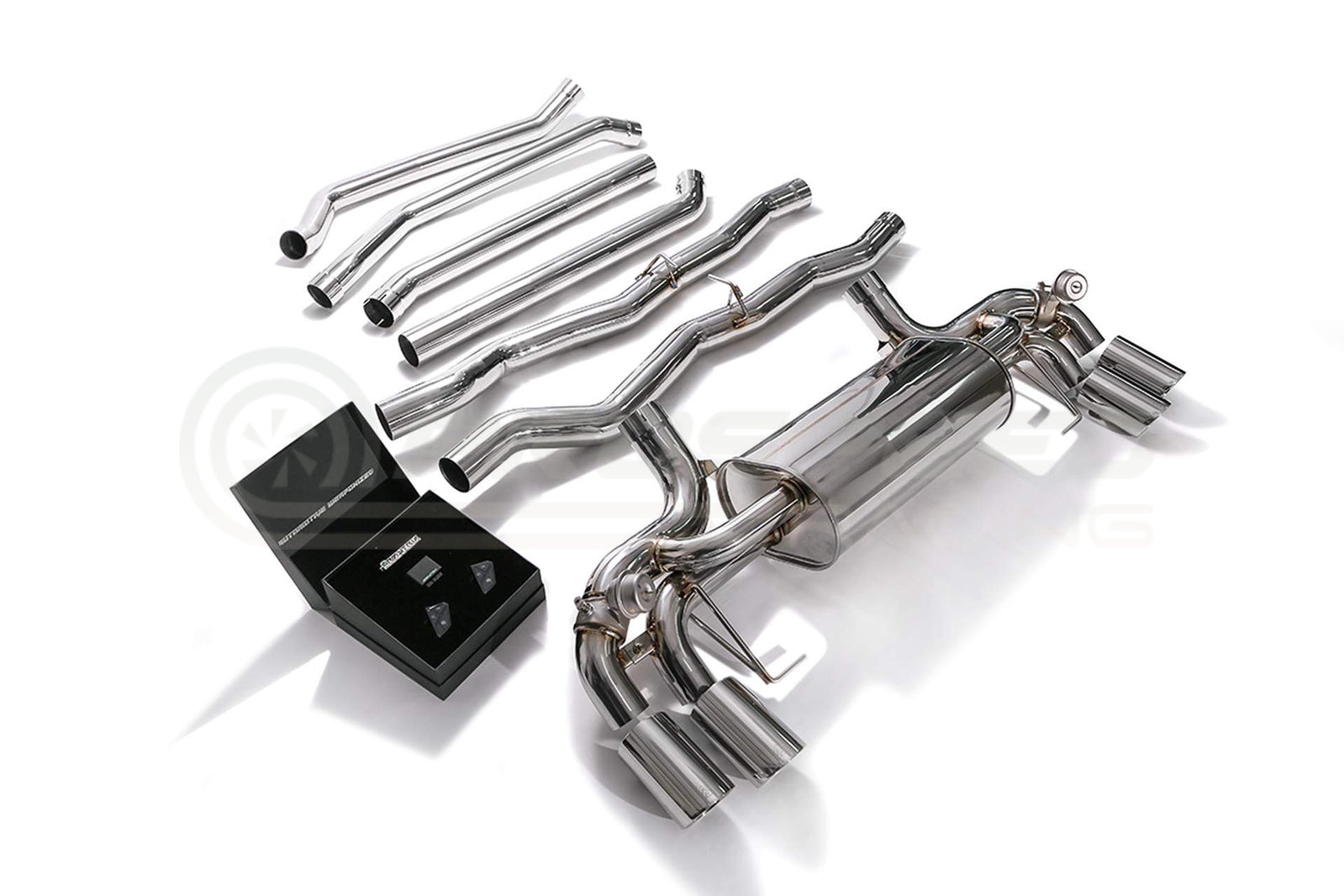 Armytrix Stainless Steel Valvetronic Cat Back Exhaust System BMW 550i xDrive G30/G31 17+