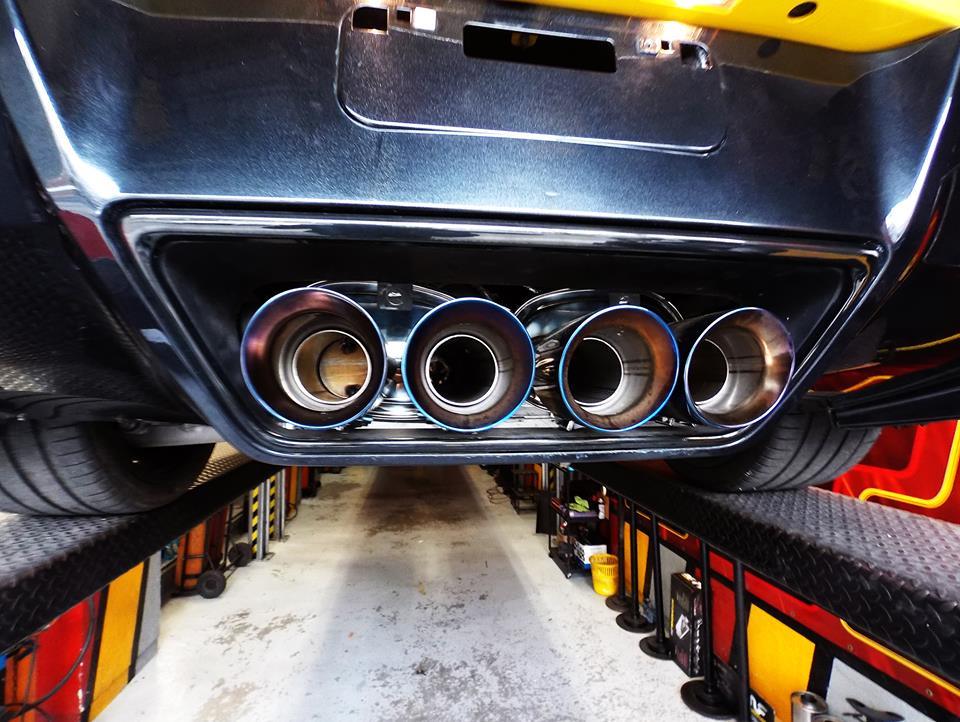 Armytrix Stainless Steel Valvetronic Cat Back Exhaust System Chevrolet Corvette Stingray/Grand Sport/Z06 C7 14-19