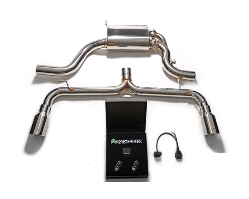 Armytrix Stainless Steel Valvetronic Cat Back Exhaust System Volkswagen Golf GTI MK6 08-13