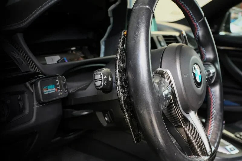 Armaspeed forged Carbon Black Paddle Shifter for BMW M2 F87 M3 F80 M4 F82 M5 F10 M6 F06 F12 F13 X5M F85 X6M F86