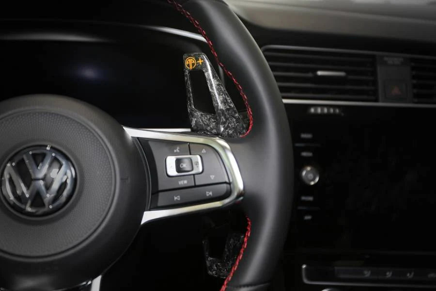 Armaspeed forged Carbon Black Paddle Shifter for VW Golf GTI R & R models MK7 MK7.5 2.0
