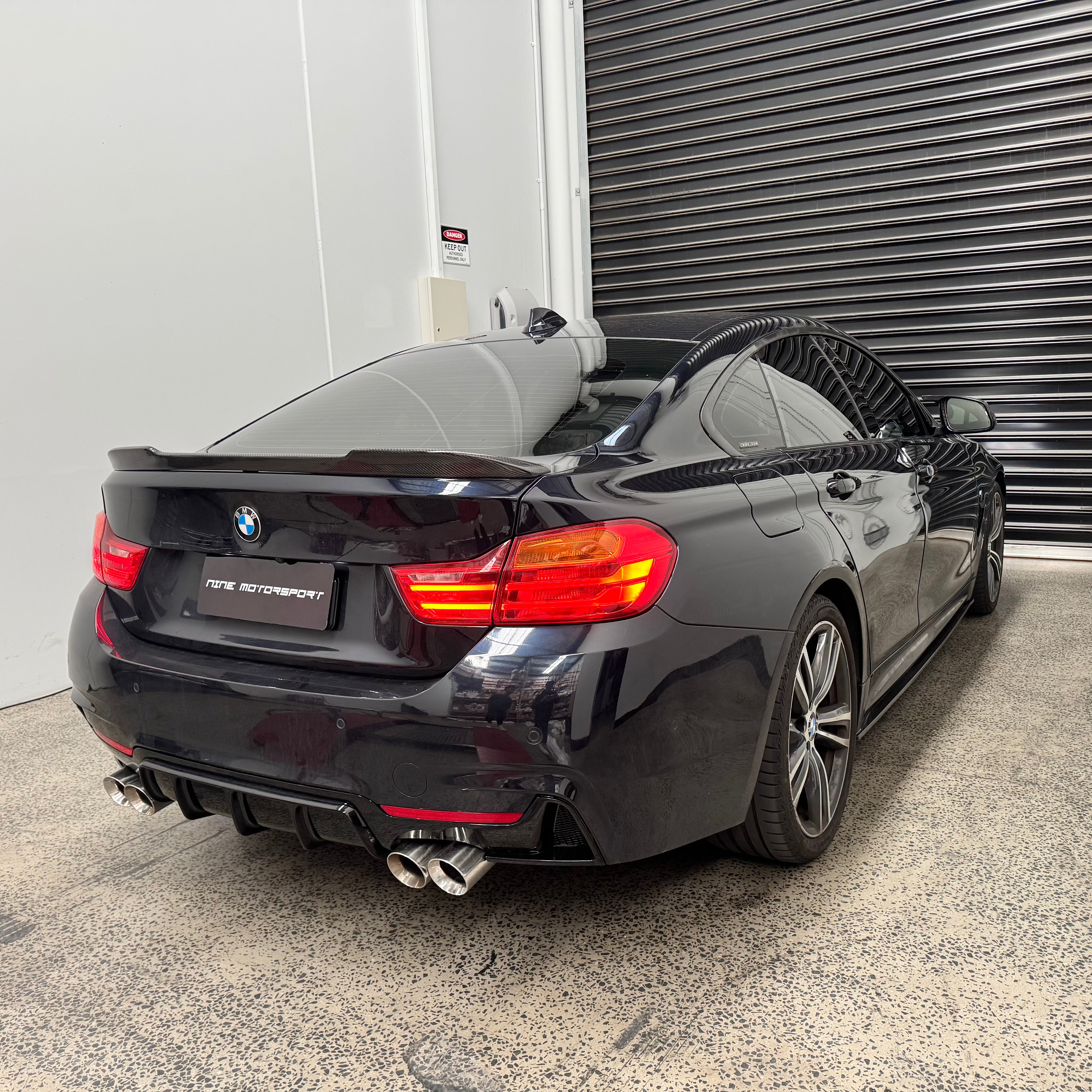 BMW 4 Series F32 F33 F36 Quad Exit Rear Diffuser