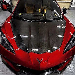 Chevrolet Corvette C8 (20+) OEM Style Carbon Fibre Hood | Bonnet